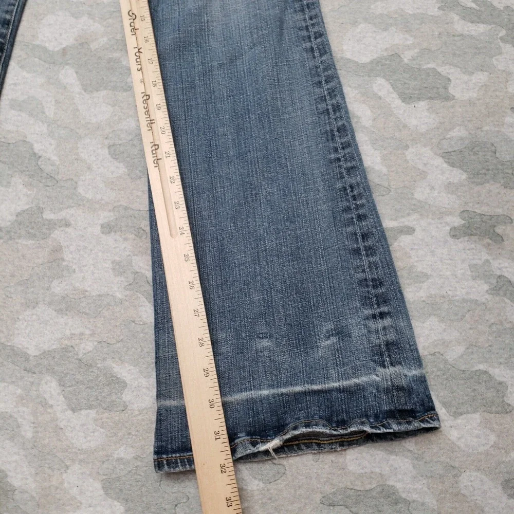 Vintage Adriano Goldschmied Jeans Women's 30‎ Blue Flared Denim Medium Wash Y2K